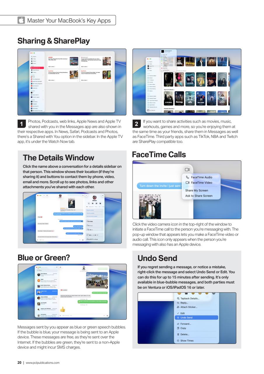 MacBook & macOS The Complete Manual Preview Pages