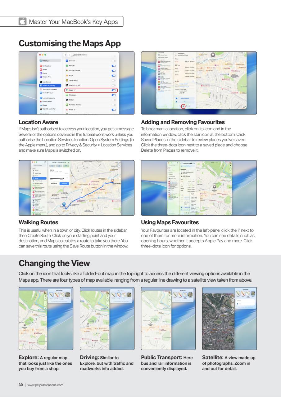 MacBook & macOS The Complete Manual Preview Pages