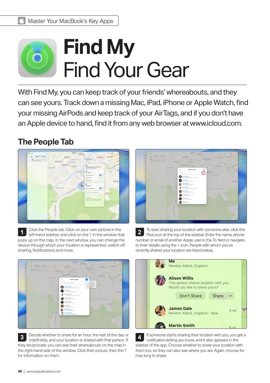 MacBook & macOS The Complete Manual Preview Pages
