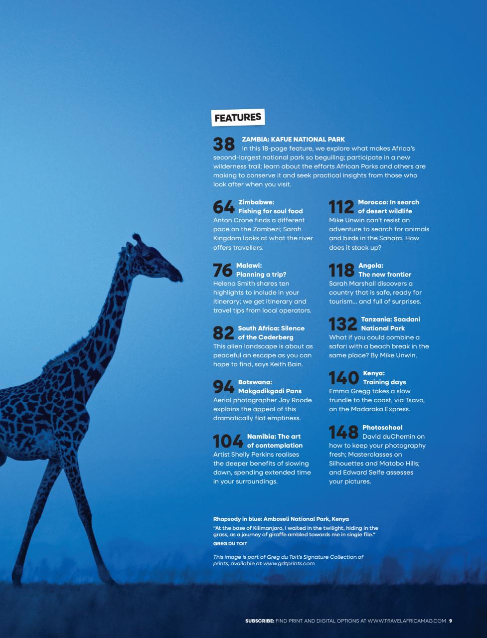 Travel Africa Preview Pages