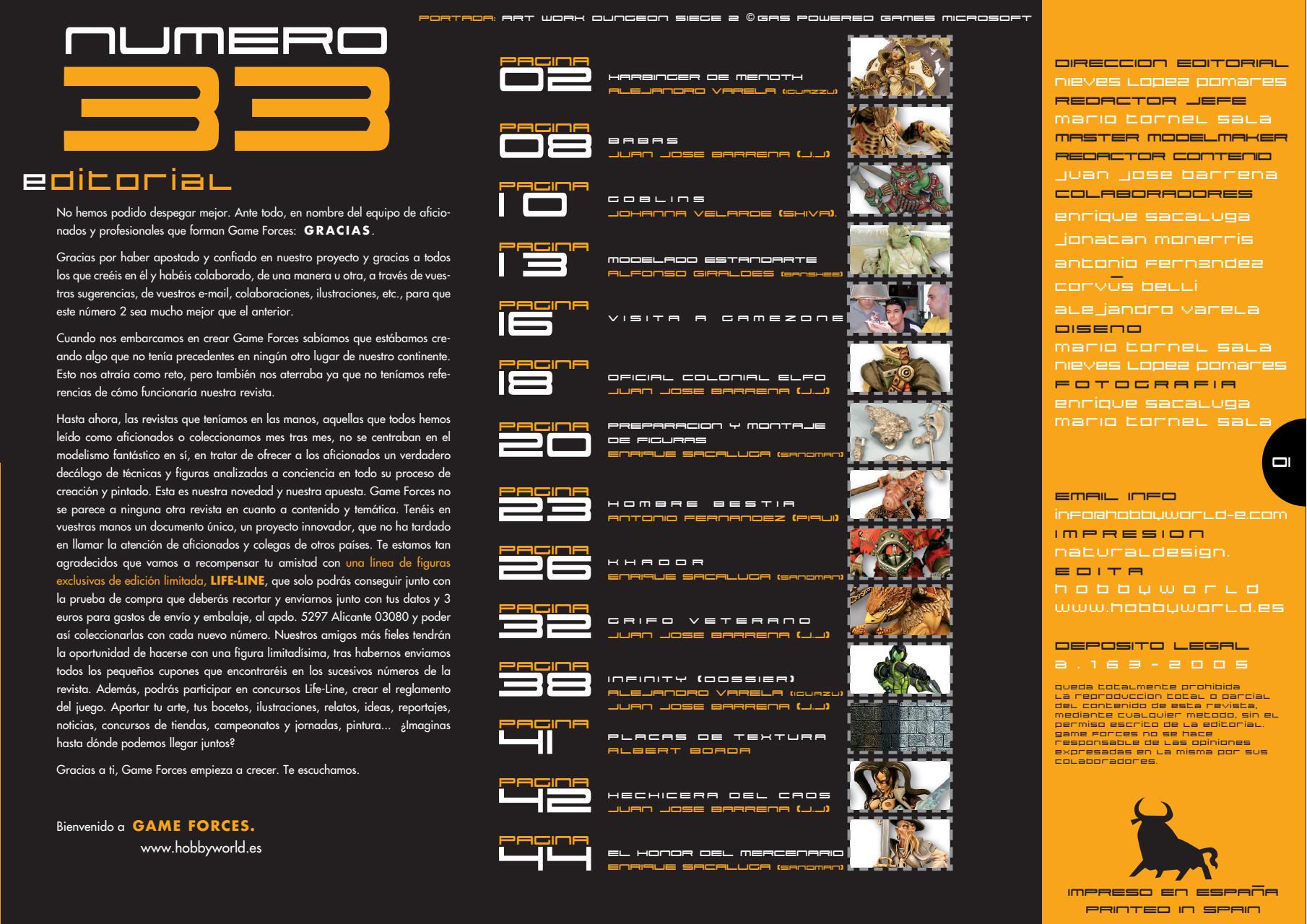 Game Forces Preview Pages
