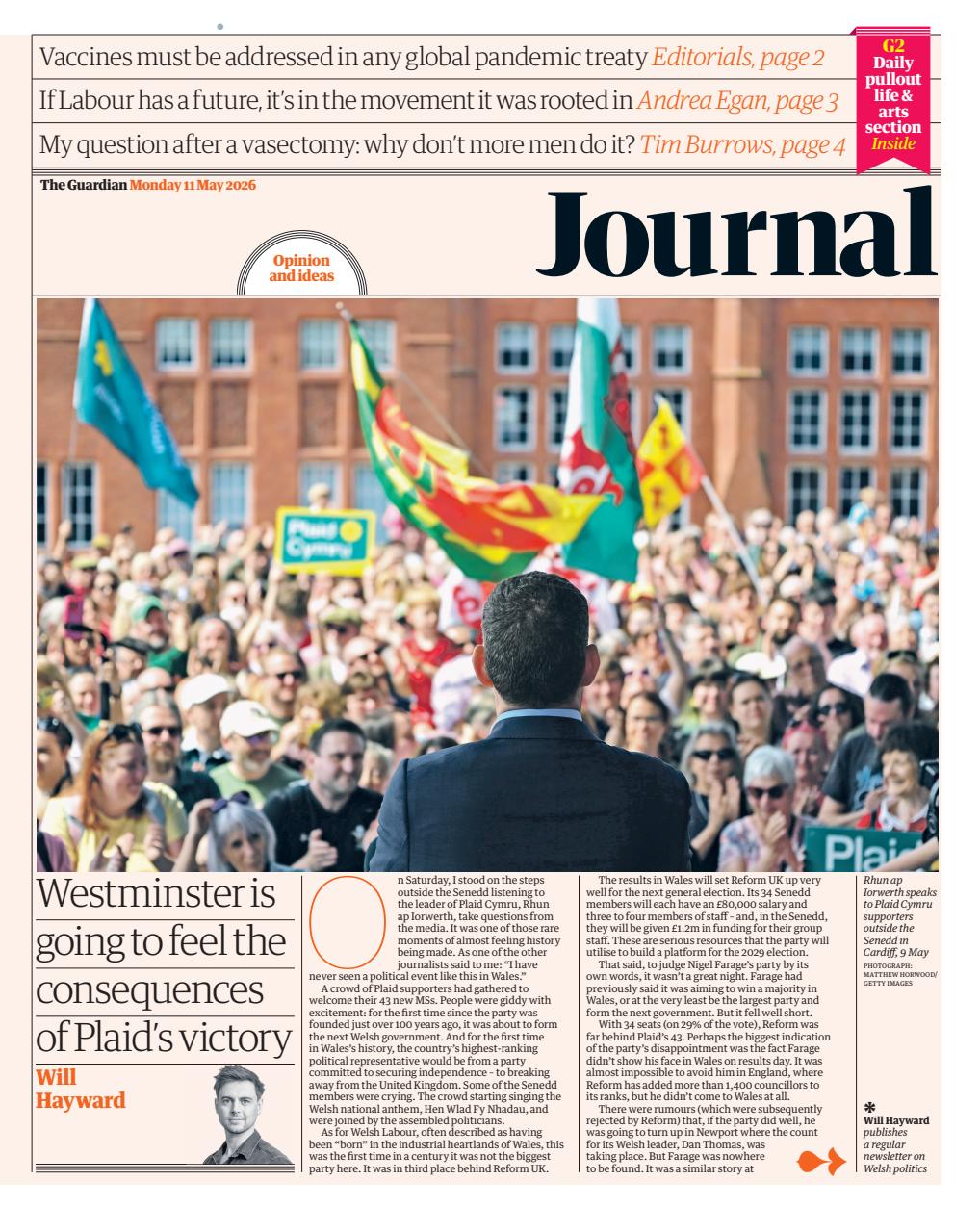 The Guardian Newspaper Preview Pages