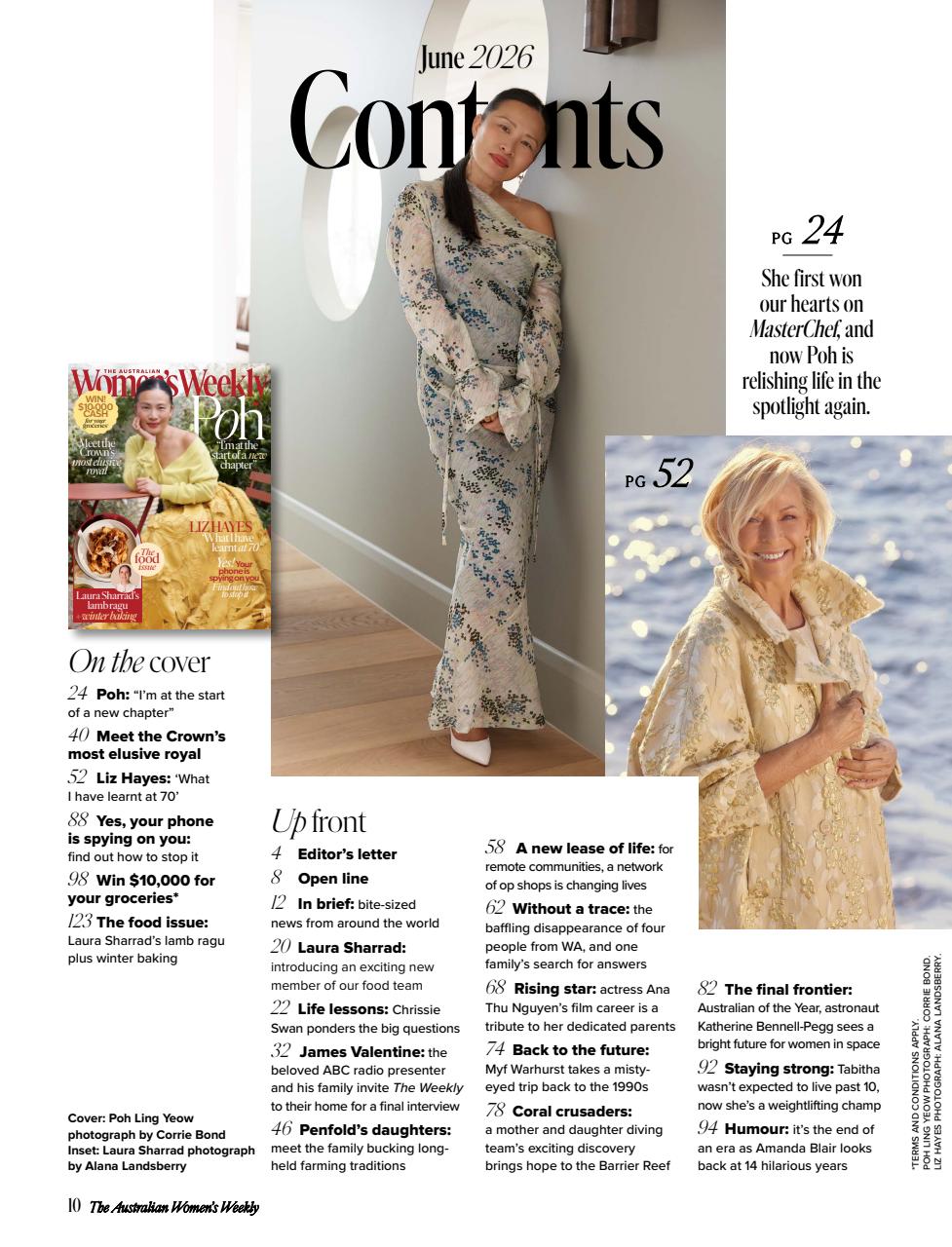 Australian Women's Weekly Preview Pages