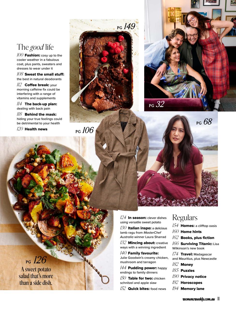 Australian Women's Weekly Preview Pages