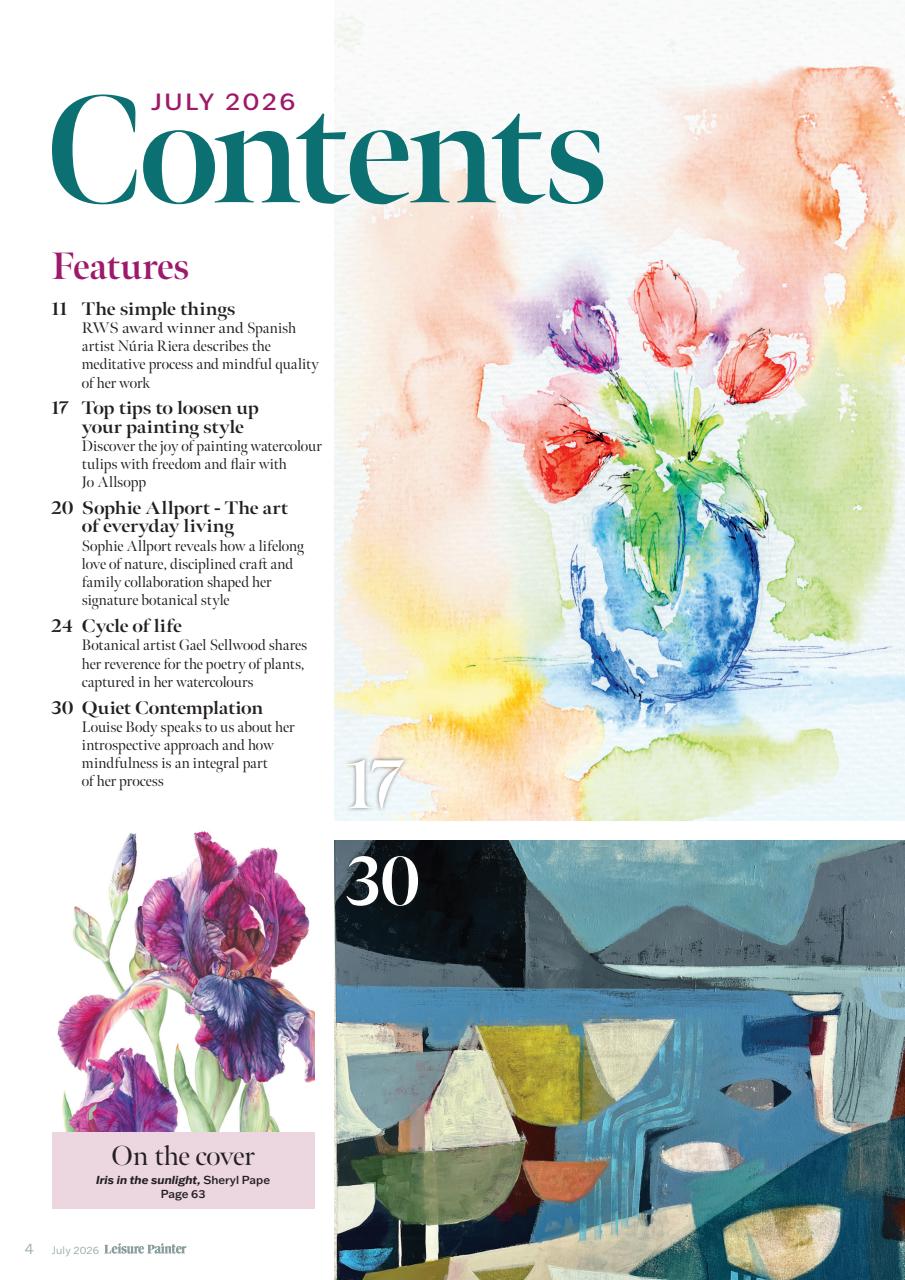 Leisure Painter & The Artist Preview Pages