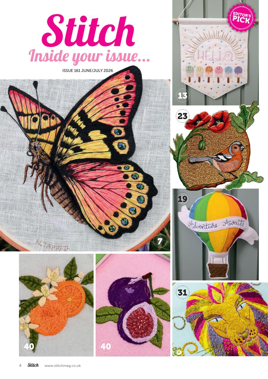 Stitch magazine Preview Pages