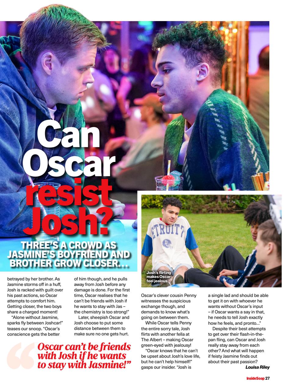 Inside Soap Preview Pages