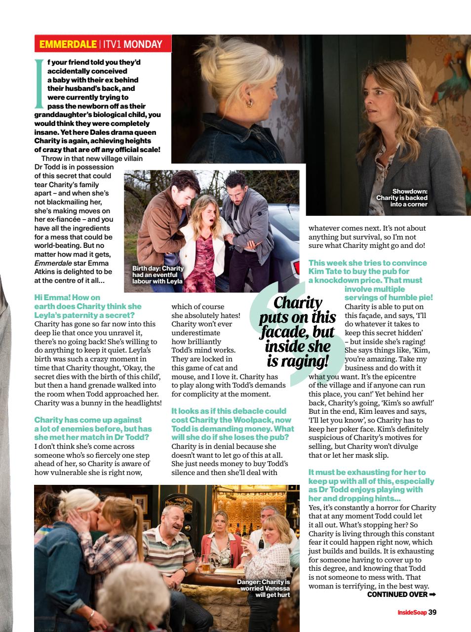 Inside Soap Preview Pages