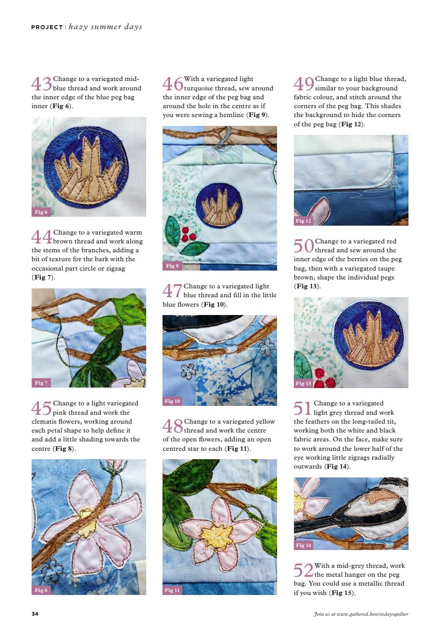 Today’s Quilter Preview Pages