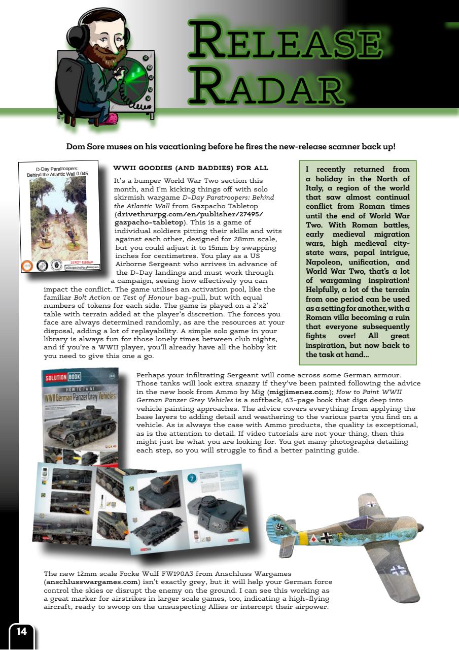 Wargames Illustrated Preview Pages