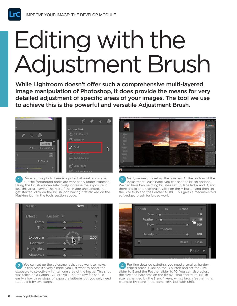 The Adobe Photoshop Lightroom Manual Preview Pages