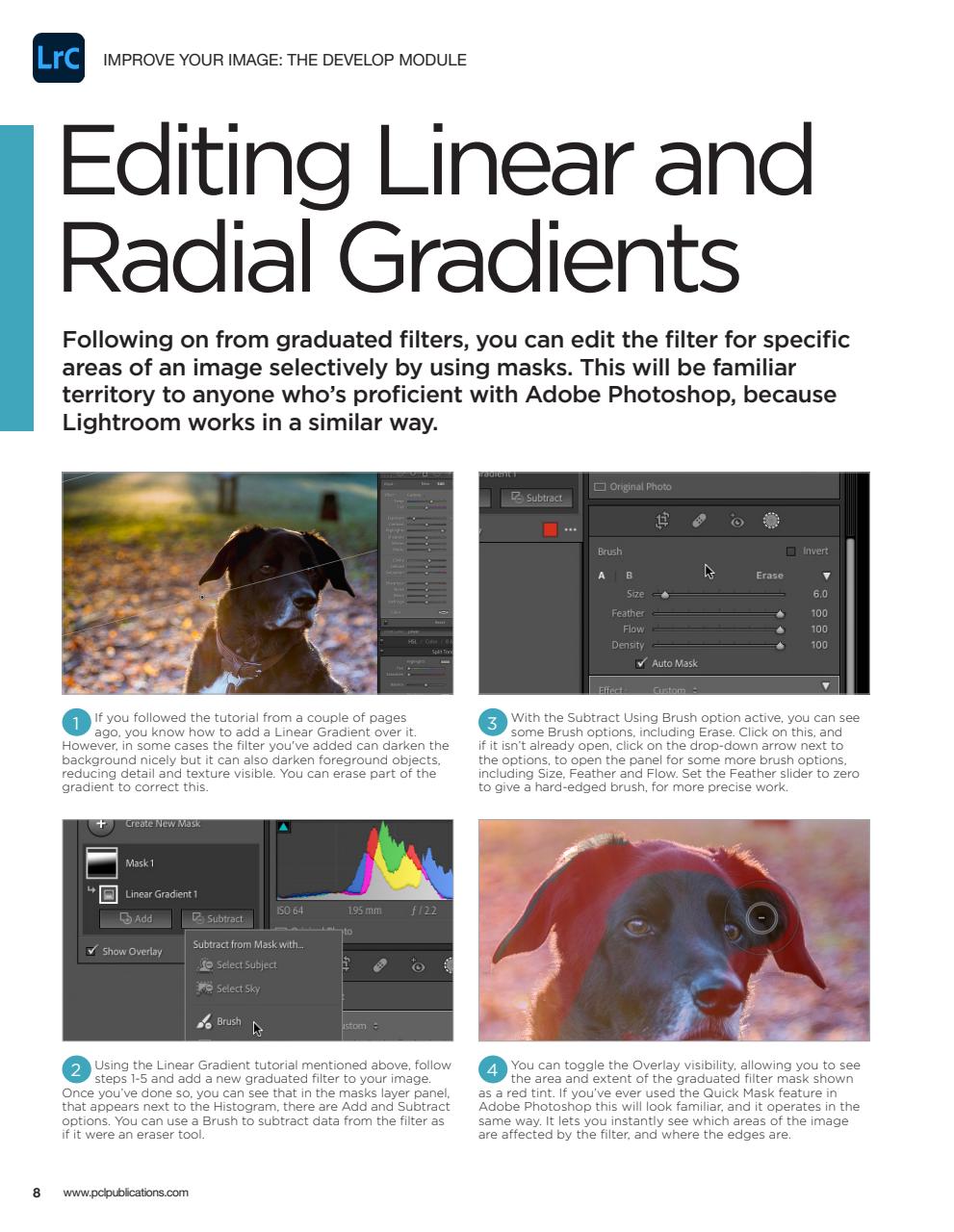 The Adobe Photoshop Lightroom Manual Preview Pages