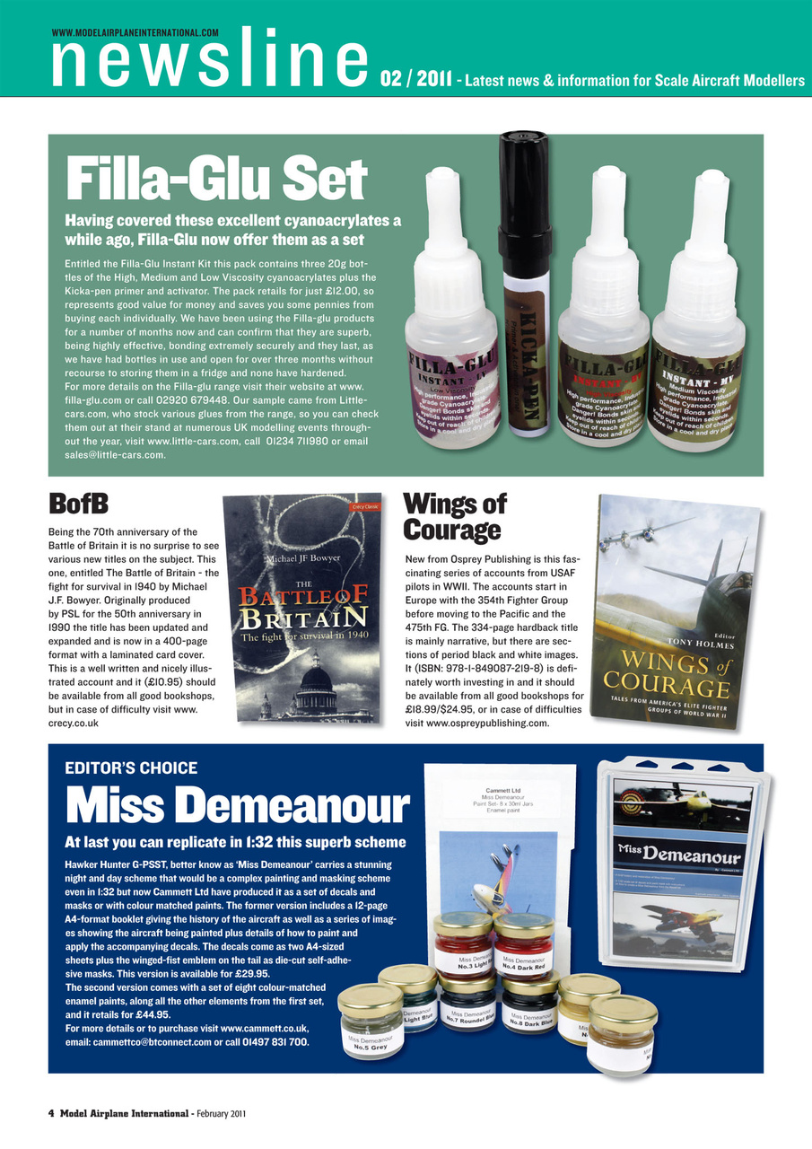 Model Airplane International Preview Pages