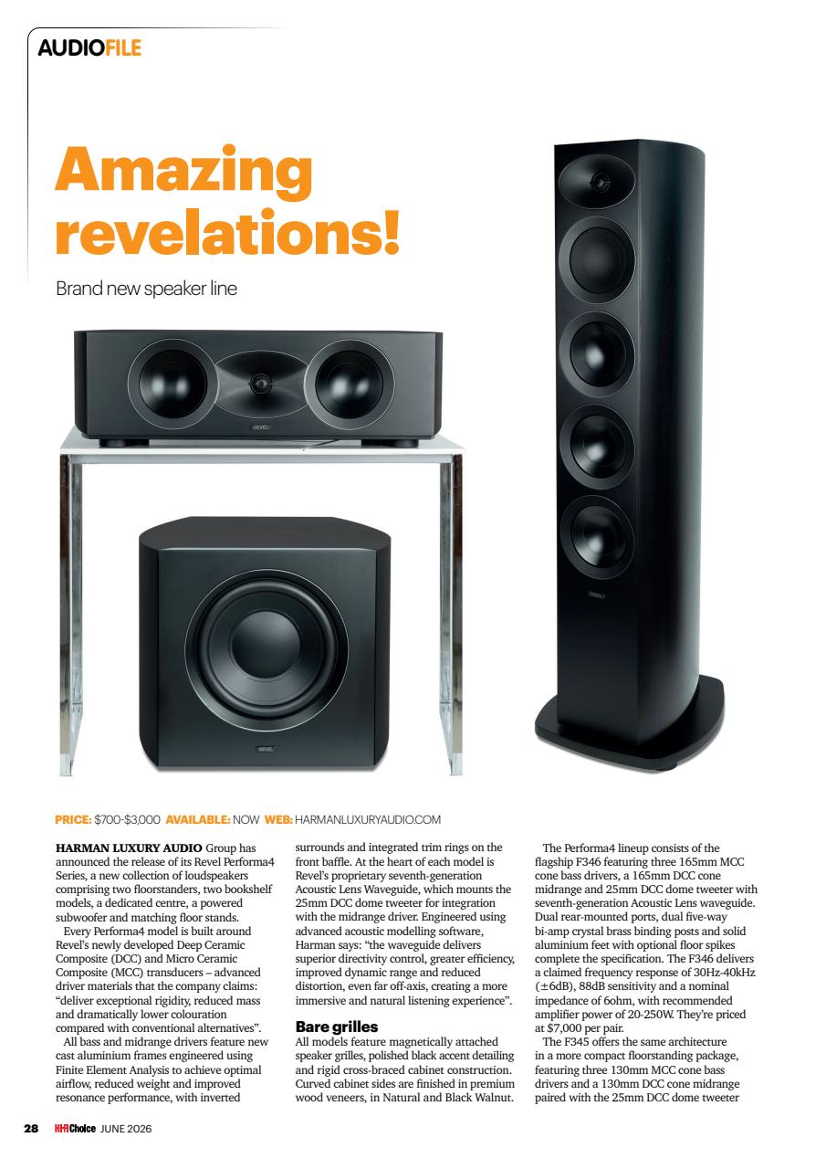 Hi-Fi Choice Preview Pages