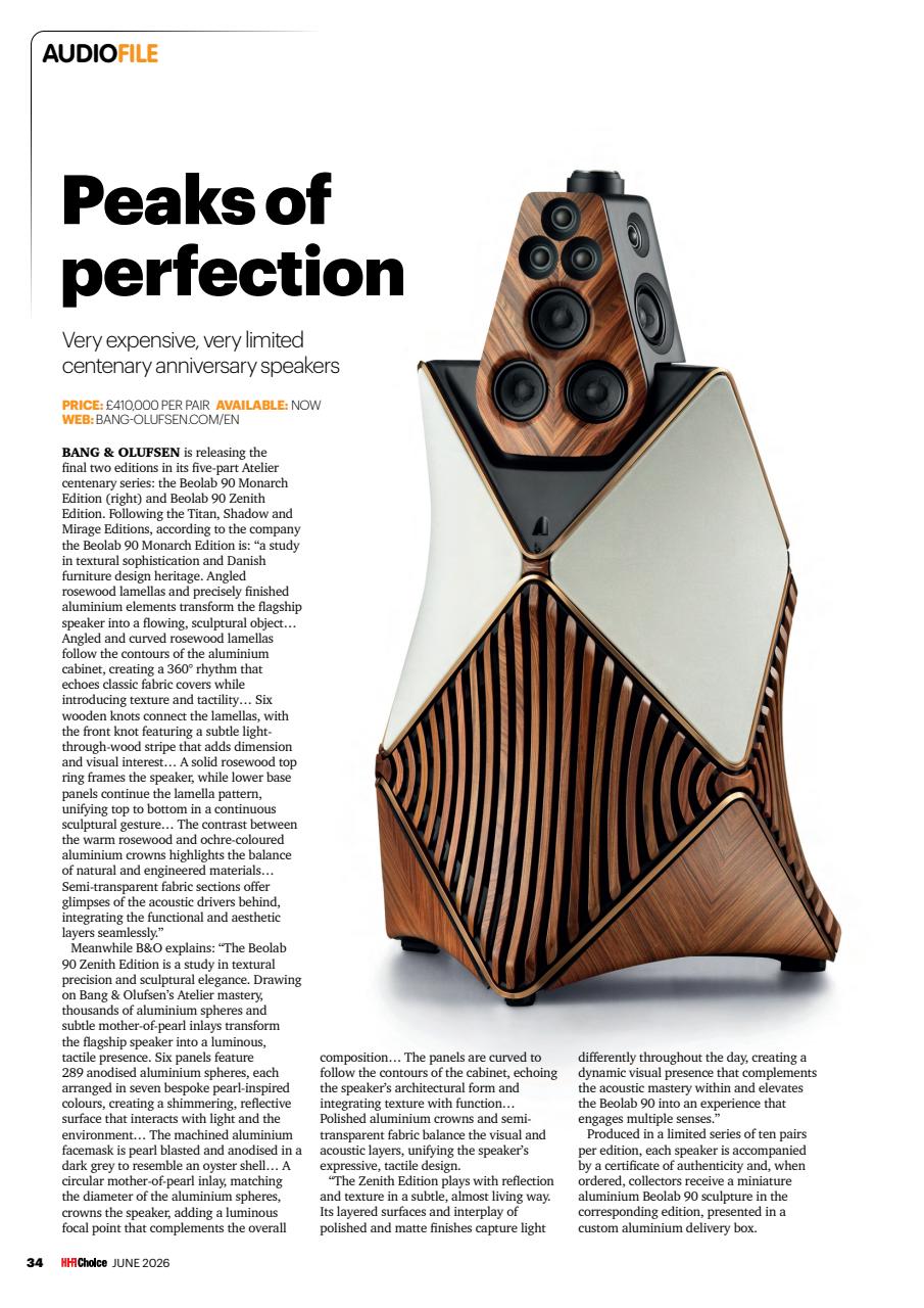 Hi-Fi Choice Preview Pages