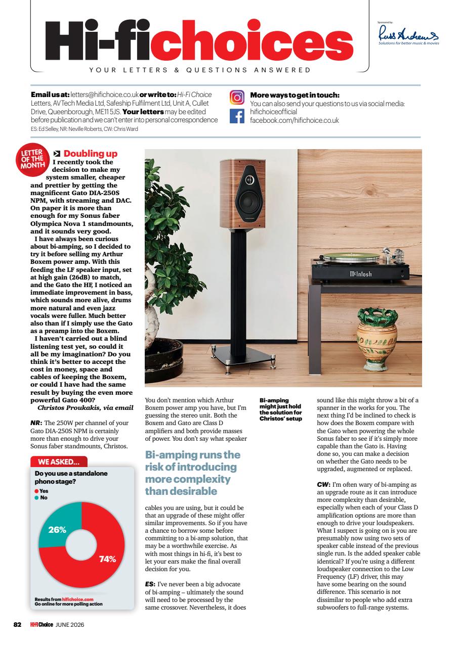 Hi-Fi Choice Preview Pages