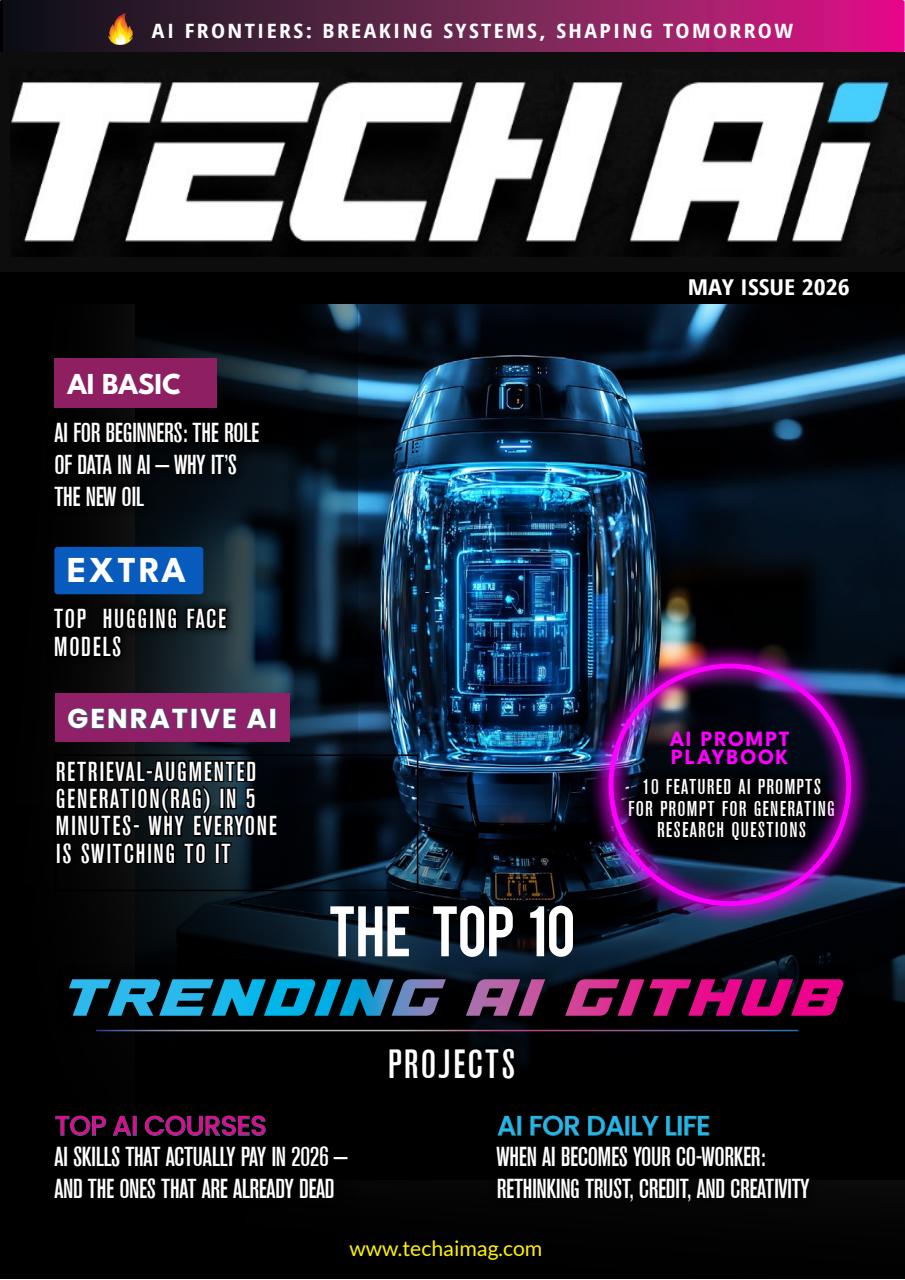 Tech AI Magazine Preview Pages