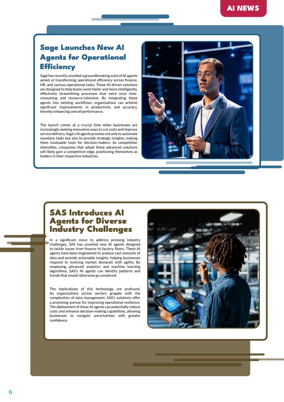 Tech AI Magazine Preview Pages