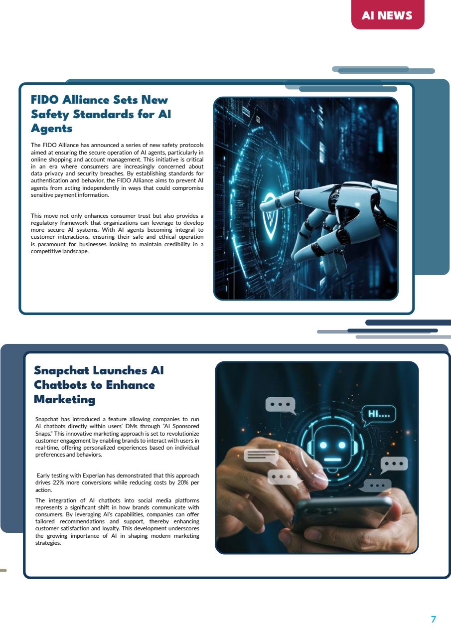 Tech AI Magazine Preview Pages