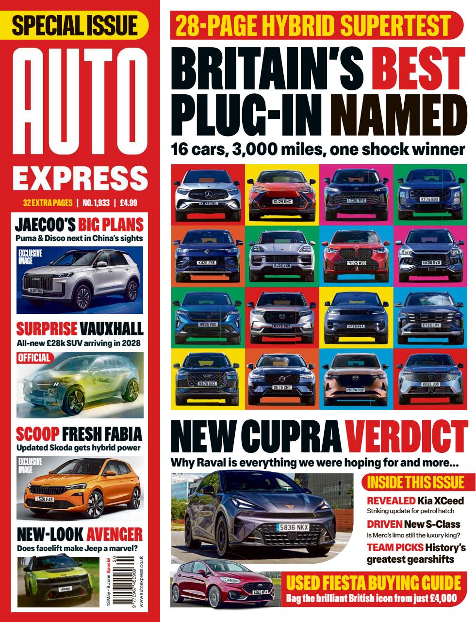 Auto Express Preview Pages