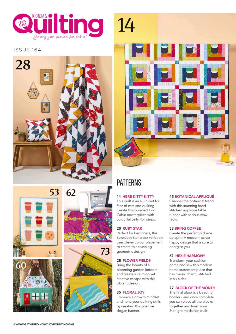 Love Patchwork & Quilting Preview Pages
