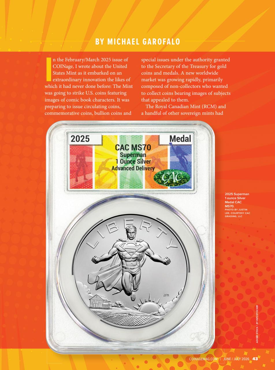 COINage Magazine Preview Pages