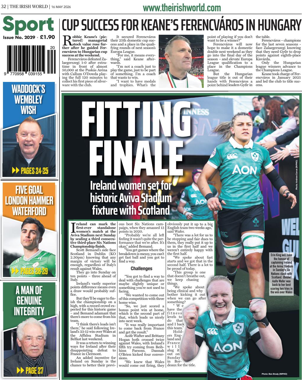 Irish World Preview Pages