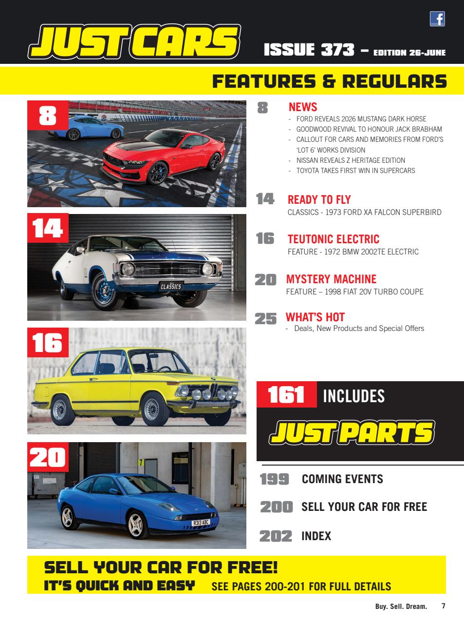JUST CARS Preview Pages