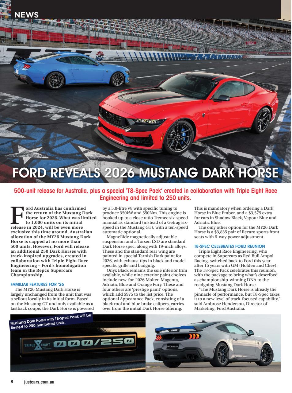 JUST CARS Preview Pages