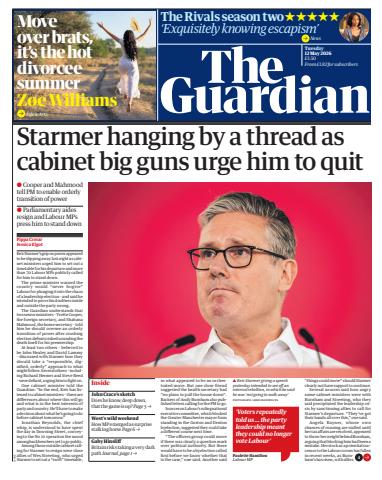 The Guardian Newspaper issue Tuesday, 12 May 2026