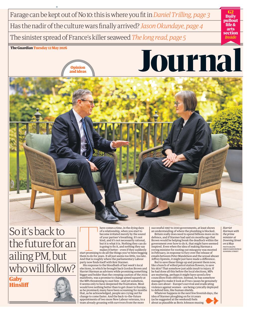The Guardian Newspaper Preview Pages