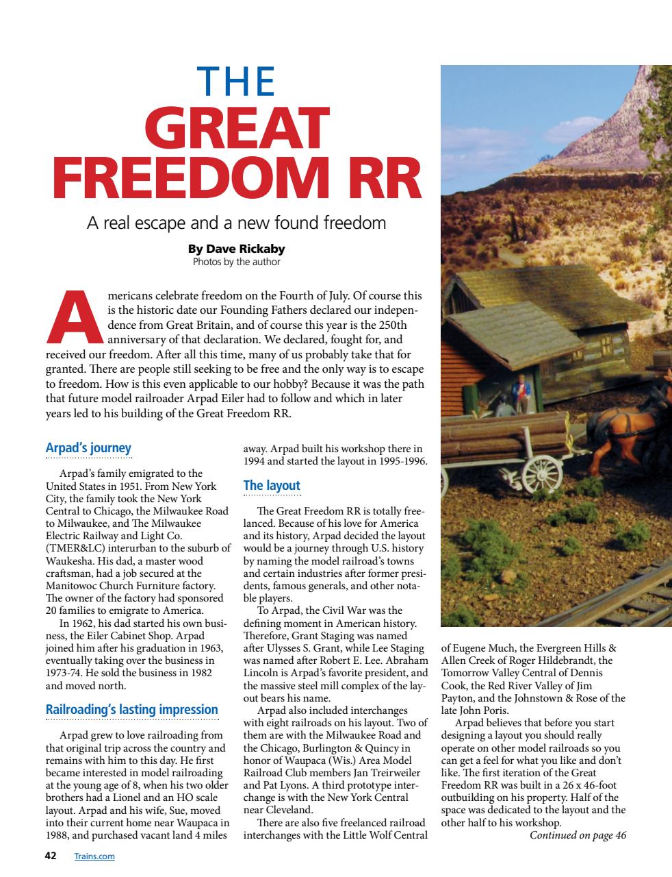 Model Railroader Preview Pages