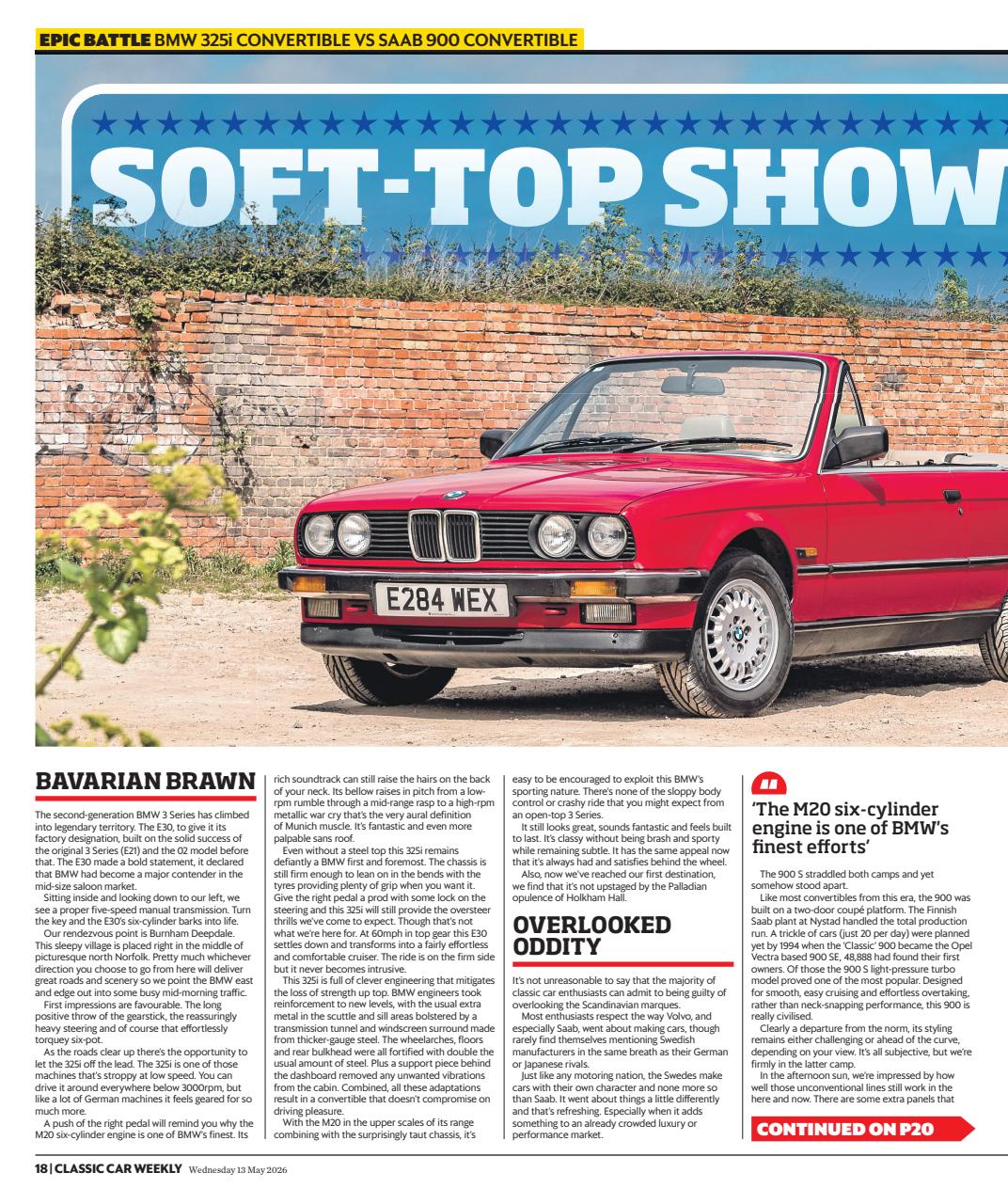 Classic Car Weekly Preview Pages