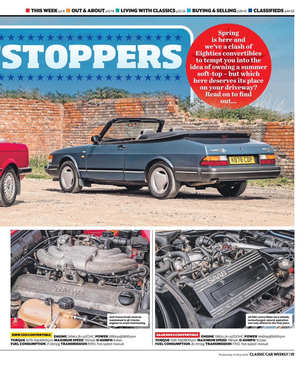 Classic Car Weekly Preview Pages