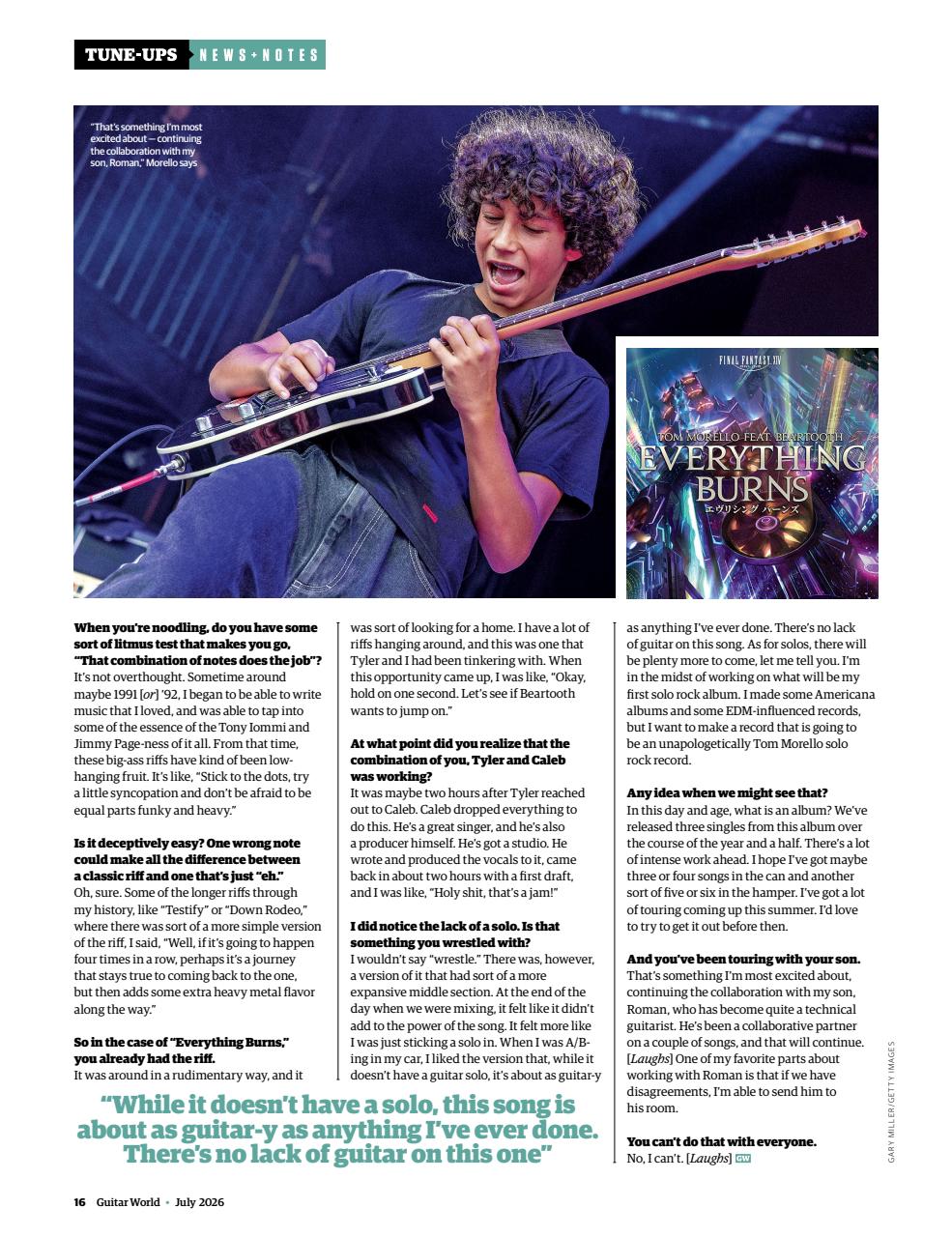 Guitar World Preview Pages