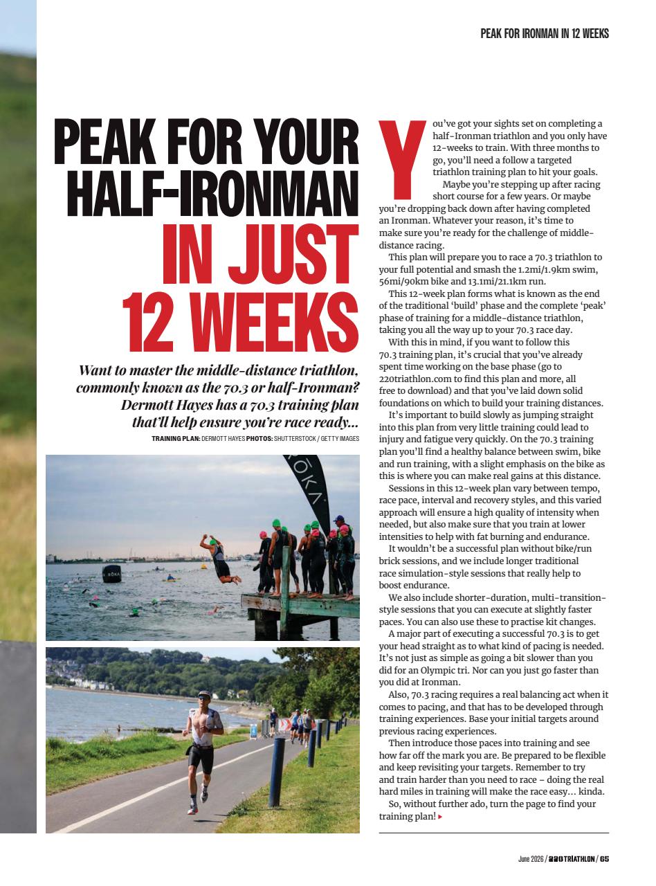 220 Triathlon Magazine Preview Pages