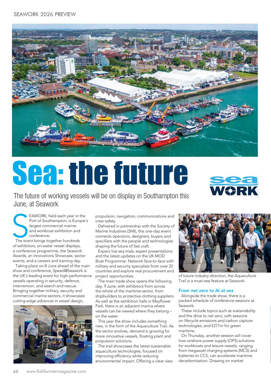 Fish Farmer Magazine Preview Pages