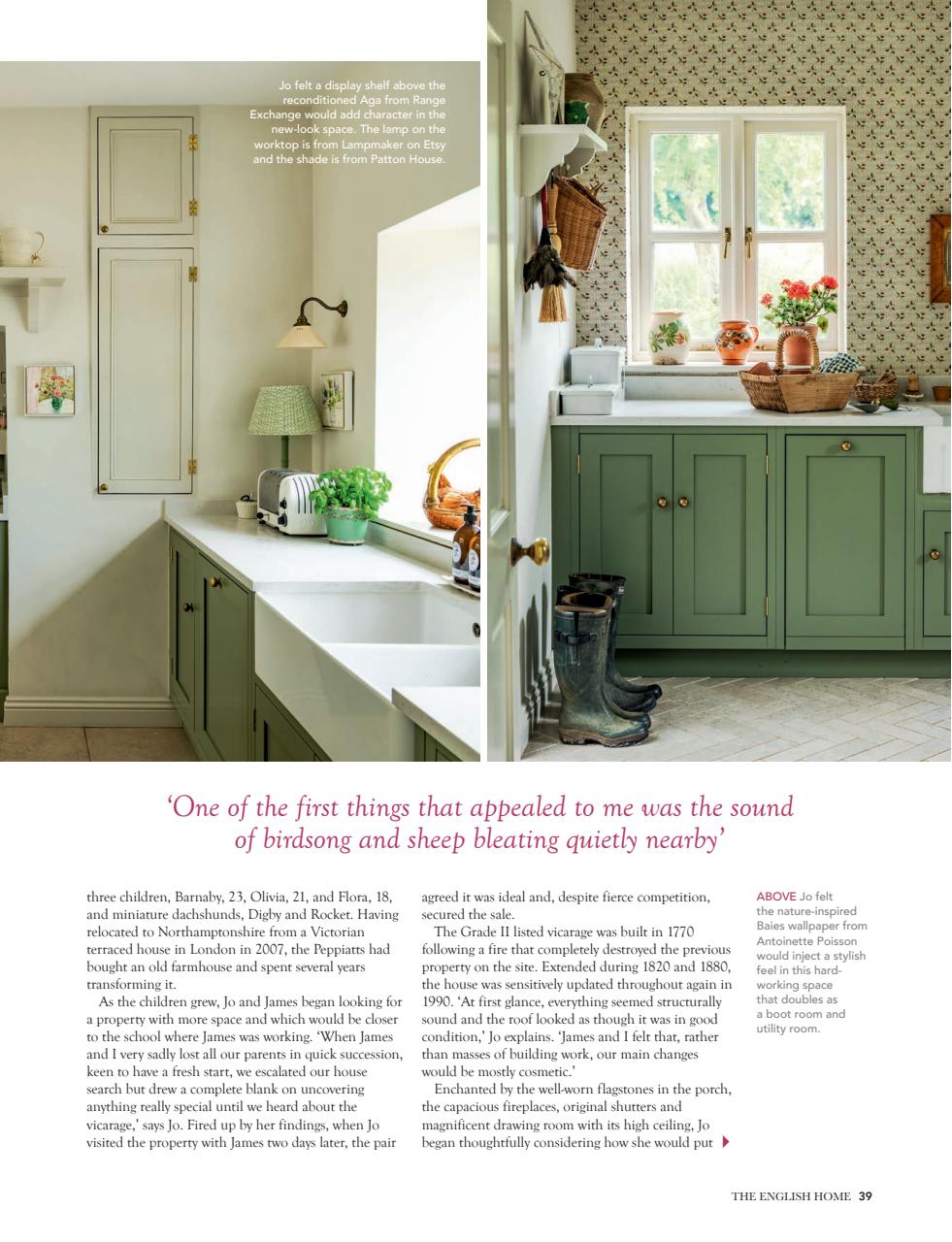 The English Home Preview Pages