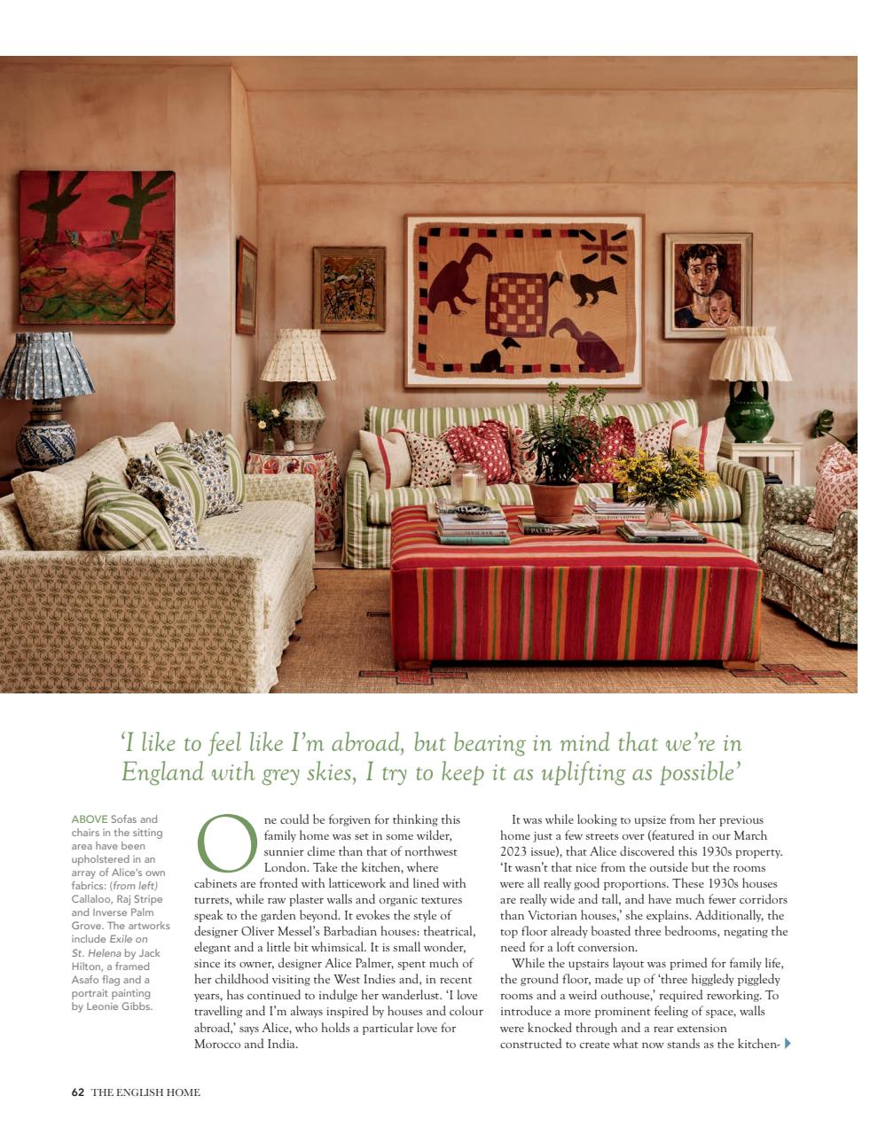 The English Home Preview Pages