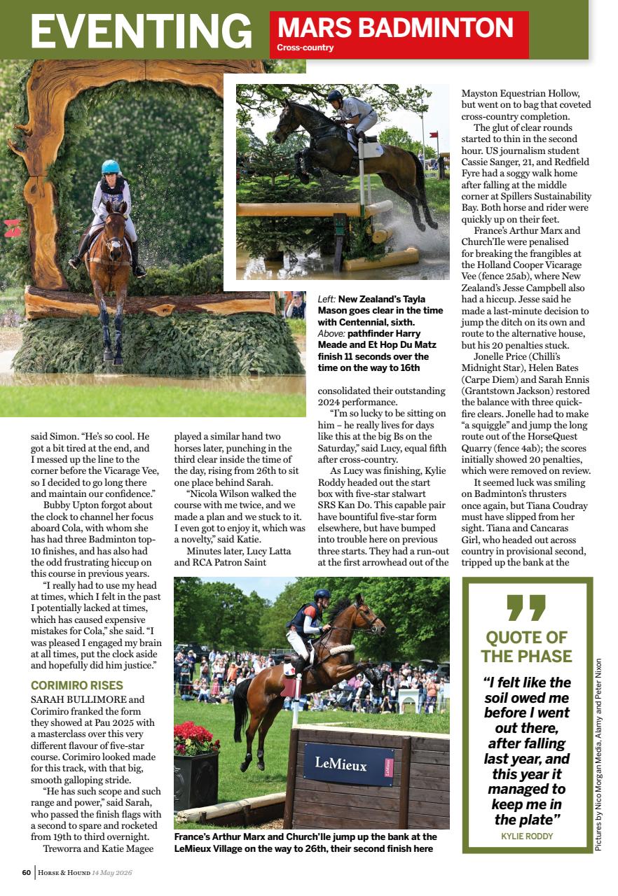 Horse & Hound Preview Pages