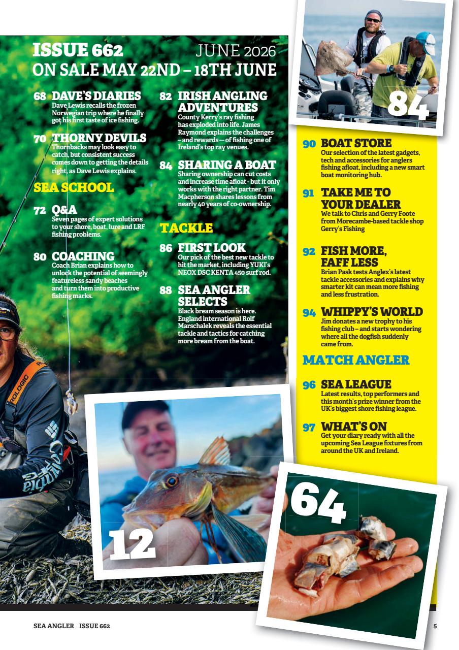 Sea Angler Preview Pages