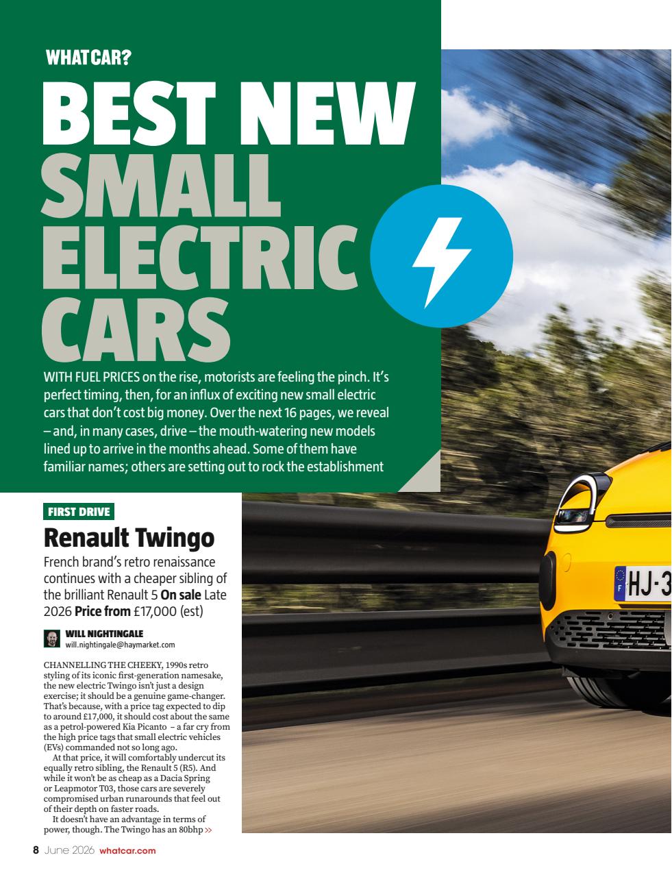 What Car? Preview Pages