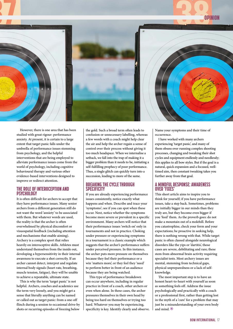 Bow International Preview Pages