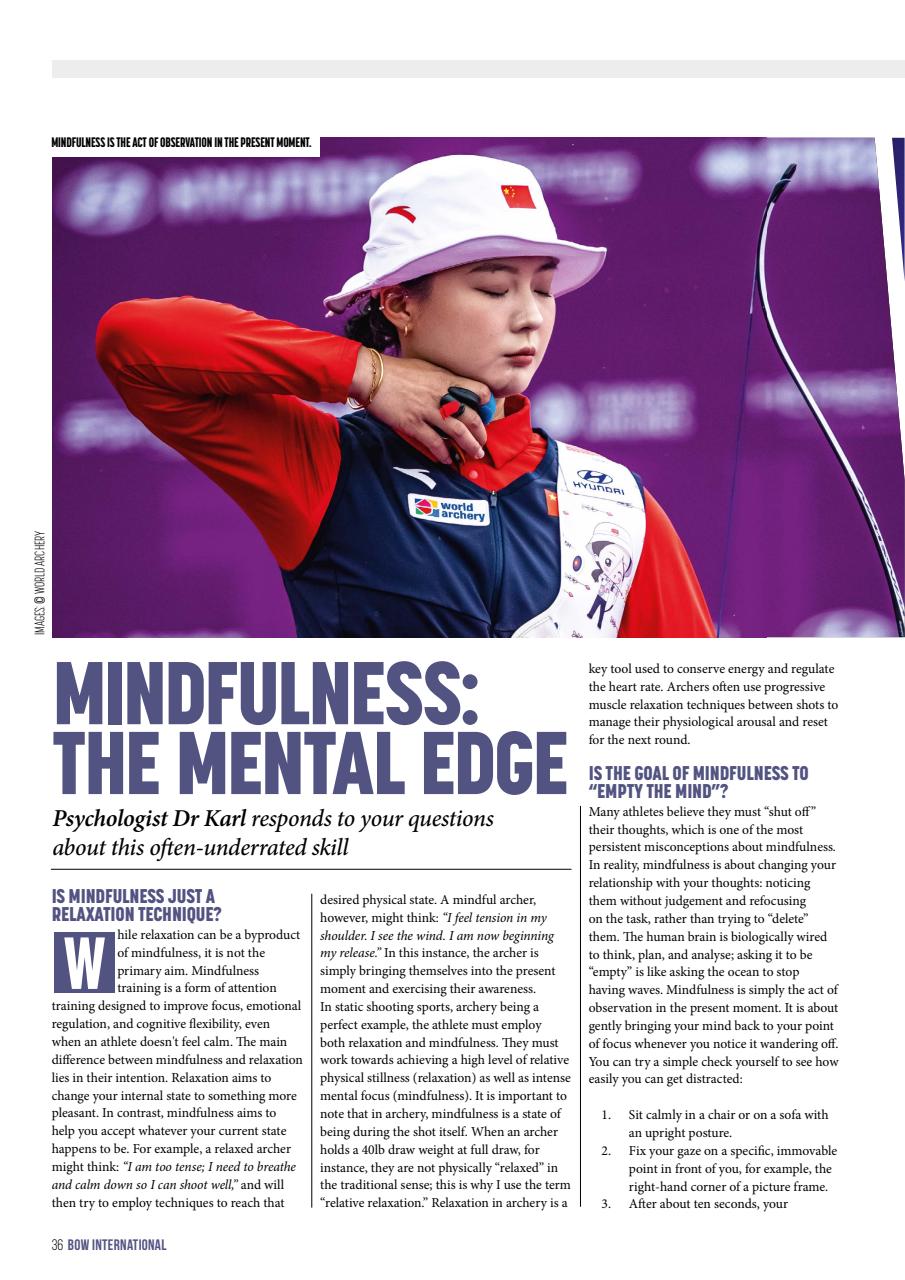 Bow International Preview Pages