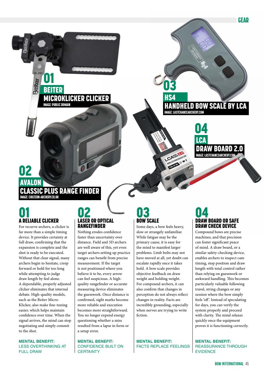 Bow International Preview Pages