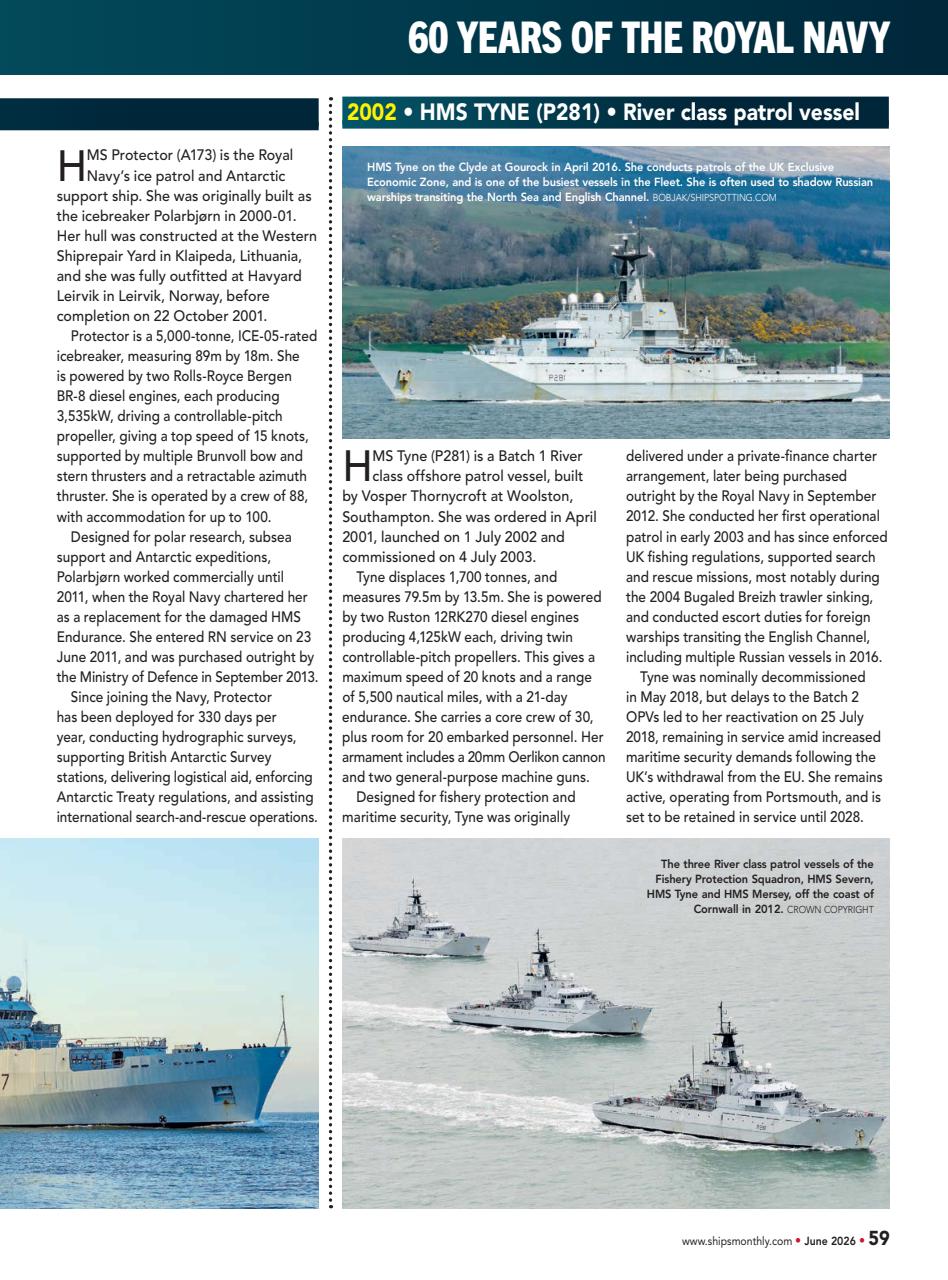 Ships Monthly Preview Pages