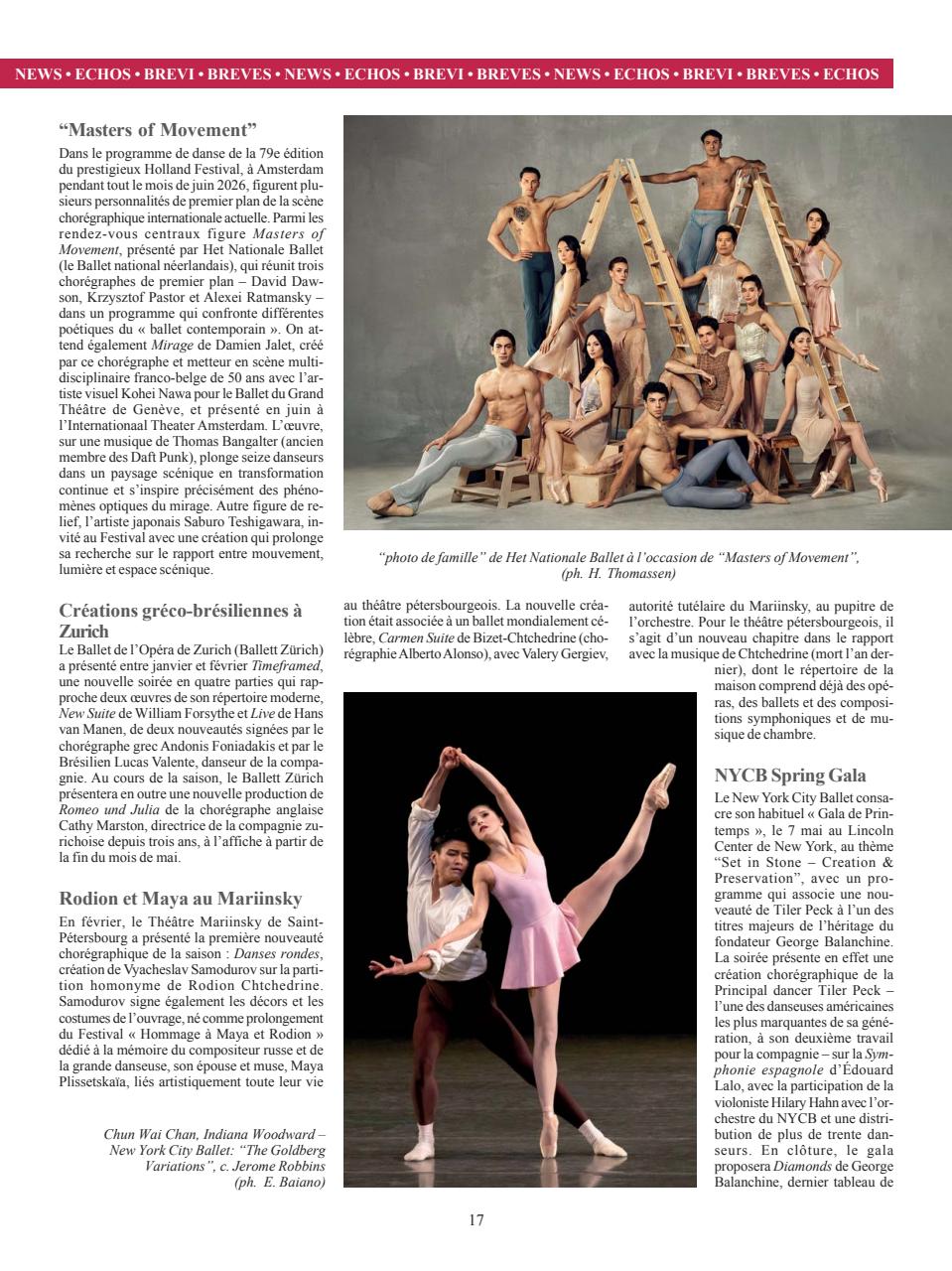 BALLET2000 Édition France Preview Pages