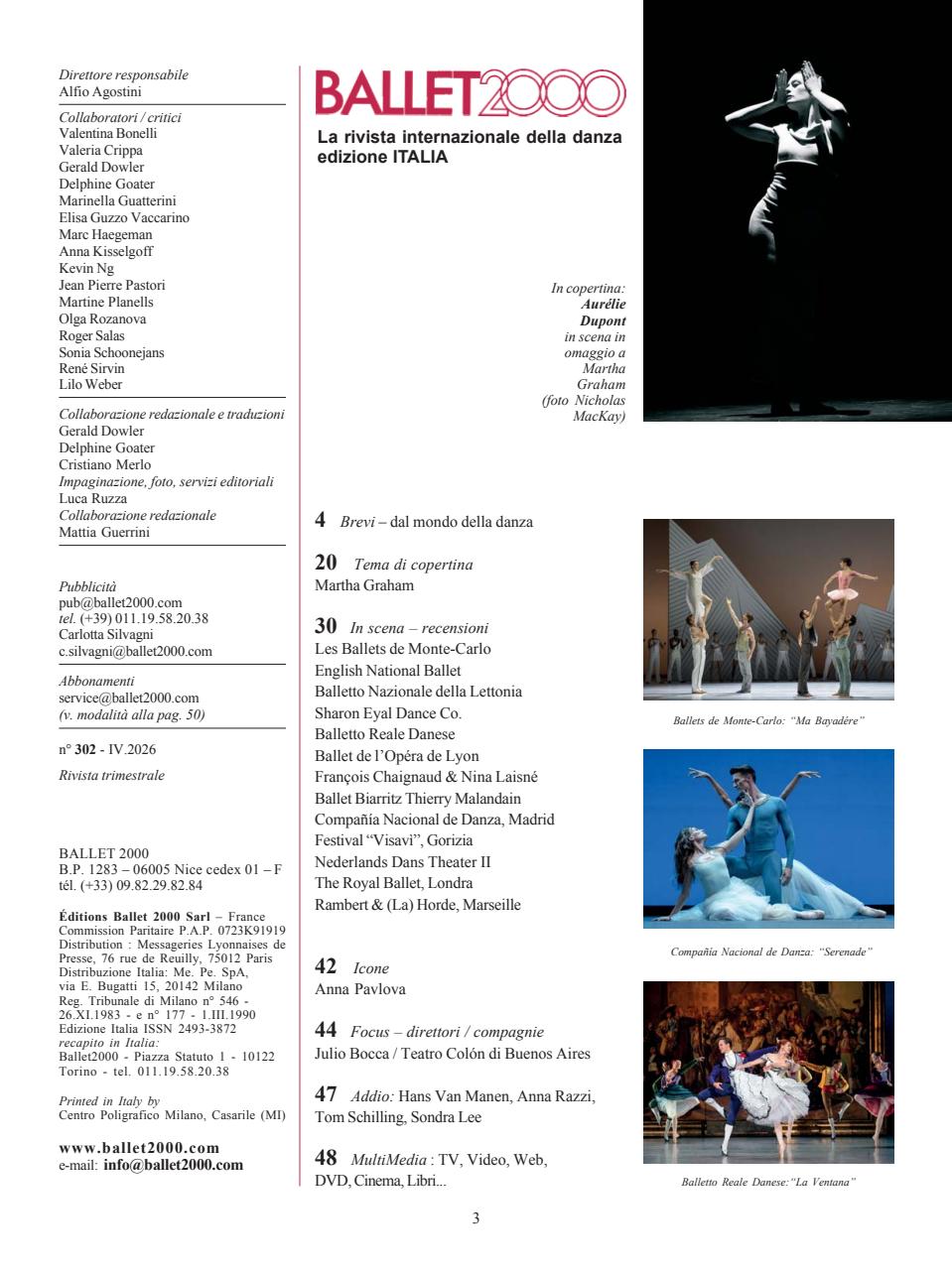 BALLET2000 Edizione Italia Preview Pages
