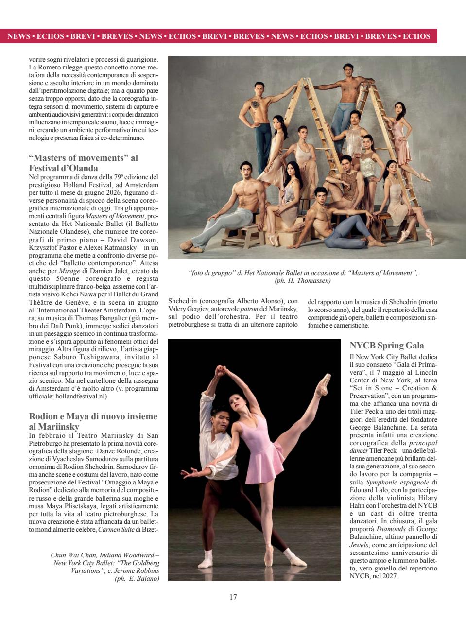 BALLET2000 Edizione Italia Preview Pages