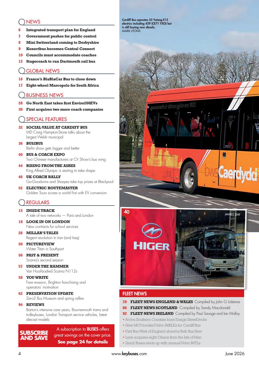 Buses Magazine Preview Pages